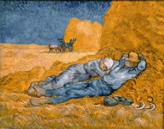 Van Gogh - Mezzogiorno riposo dal lavoro