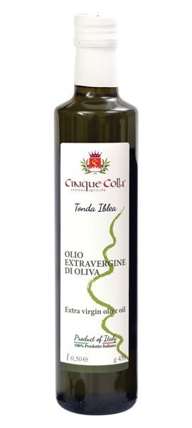 Olio Extravergine di Oliva Monocultivar Tonda Iblea Olio Extravergine di Oliva Monocultivar Tonda Iblea