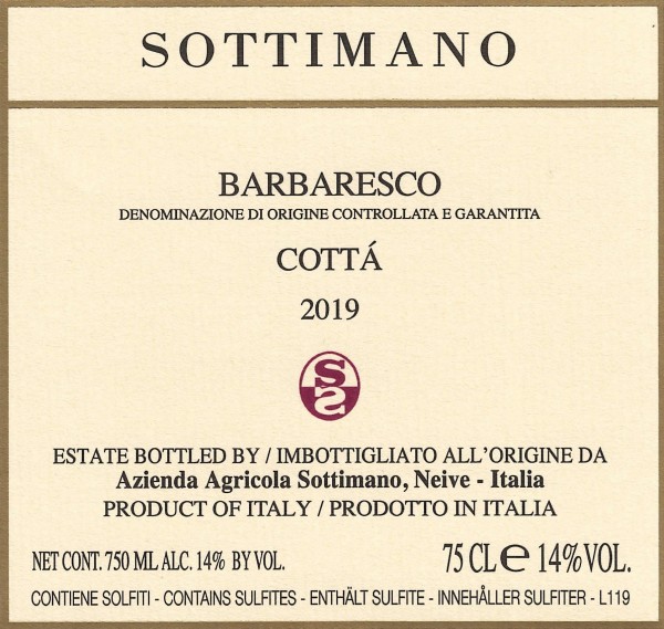 Barbaresco Cottà Barbaresco Cottà