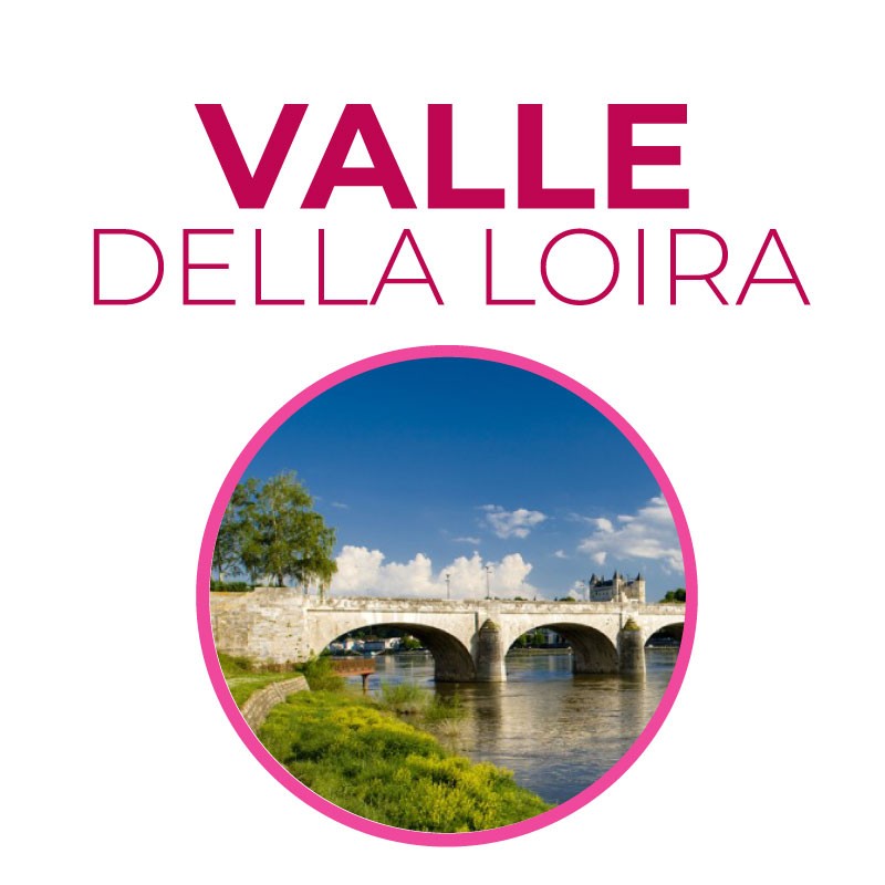 Valle della Loira - Un percorso enologico lungo il corso del fiume più romantico del mondo: la Loira, dall'Oceano Atlantico a Sancerre e Pouilly-Fumé, il vigneto della Valle della Loira dispiega le sue vigne lungo il fiume reale.