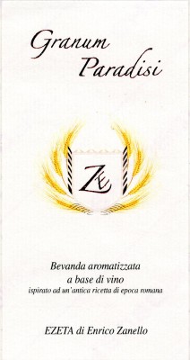 L'etichetta del vino aromatizzato di Ezeta L'etichetta del vino aromatizzato di Ezeta