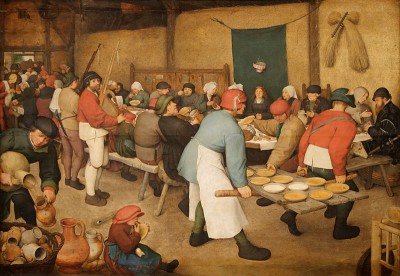 Il "banchetto nuziale" di Pieter Bruegel il Vecchio Il "banchetto nuziale" di Pieter Bruegel il Vecchio