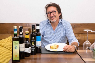 Il proprietario Stefano Donaudy Mastelloni in sala Il proprietario Stefano Donaudy Mastelloni in sala