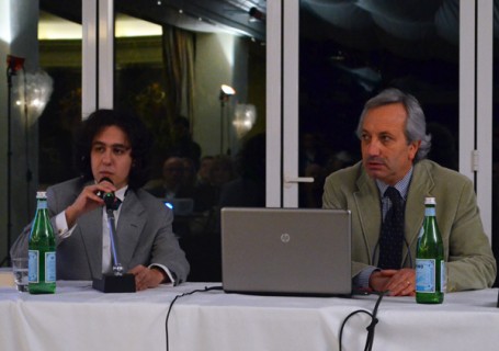 Da destra Luigi Moio e Manuele Petri Da destra Luigi Moio e Manuele Petri