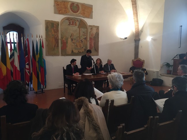 Conferenza stampa di presentazione della Wine School Conferenza stampa di presentazione della Wine School