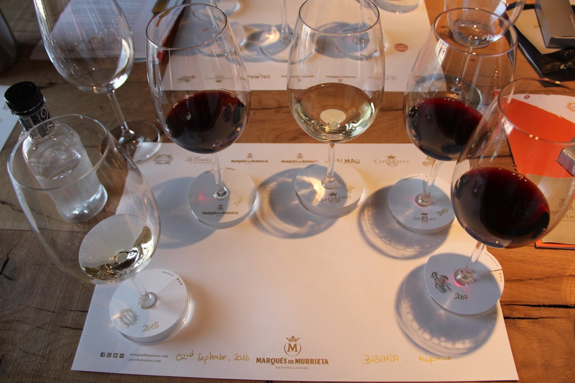 Marques de Murrieta - i vini degustati Marques de Murrieta - i vini degustati