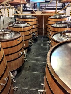 La cantina dell'azienda Querciabella La cantina dell'azienda Querciabella
