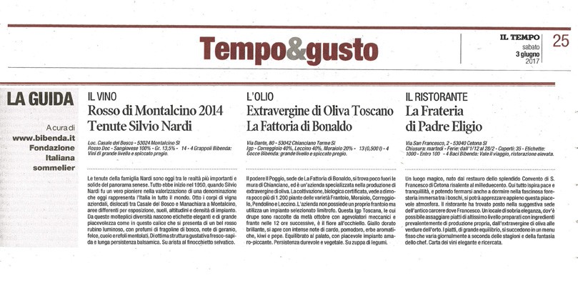 Il Tempo di Sabato 3 Giugno 2017 Il Tempo di Sabato 3 Giugno 2017