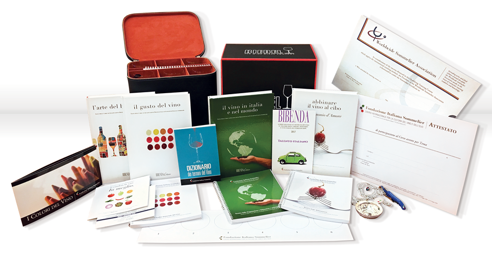 Kit Corso di Qualificazione Professionale per Sommelier Kit Corso di Qualificazione Professionale per Sommelier