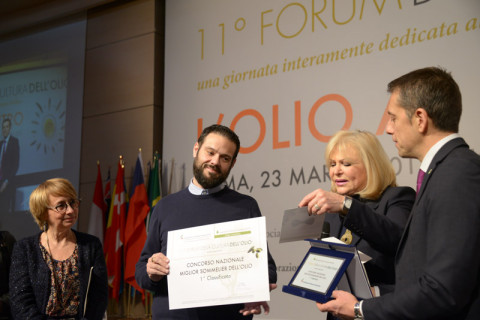 Massimiliano D'Addario - Miglior Sommelier dell'Olio Massimiliano D'Addario - Miglior Sommelier dell'Olio