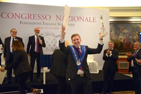 Eros Teboni, Miglior Sommelier del Mondo 2018 Eros Teboni, Miglior Sommelier del Mondo 2018