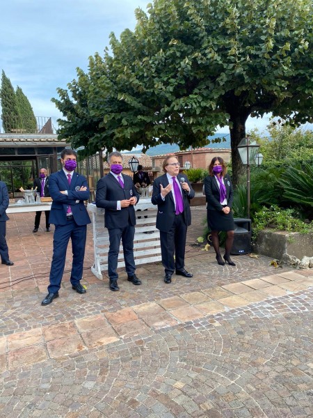 Inaugurazione nuova sede di Fondazione Italiana Sommelier a Grottaferrata Inaugurazione nuova sede di Fondazione Italiana Sommelier a Grottaferrata