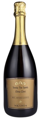 Etna Bianco Spumante Metodo Classico Brut Sosta Tre Santi 2017 Etna Bianco Spumante Metodo Classico Brut Sosta Tre Santi 2017
