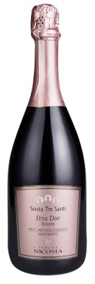 Etna Rosato Spumante Metodo Classico Brut Sosta Tre Santi 2017 Etna Rosato Spumante Metodo Classico Brut Sosta Tre Santi 2017