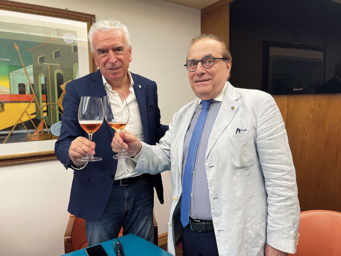 Il brindisi dei due Presidenti Il brindisi dei due Presidenti