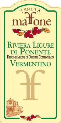 Tenuta Maffone - Riviera Ligure di Ponente Vermentino 2020 Tenuta Maffone - Riviera Ligure di Ponente Vermentino 2020