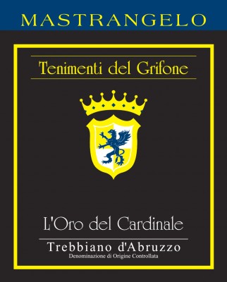 Mastrangelo - Trebbiano d’Abruzzo L’Oro del Cardinale 2020 Mastrangelo - Trebbiano d’Abruzzo L’Oro del Cardinale 2020