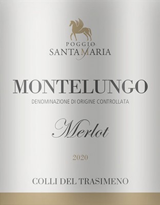 Poggio Santa Maria - Colli del Trasimeno Merlot 2018 Poggio Santa Maria - Colli del Trasimeno Merlot 2018