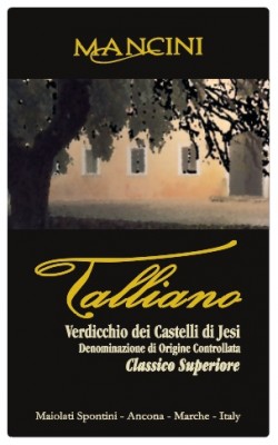 Mancini - Verdicchio dei Castelli di Jesi Classico Superiore Villa Talliano 2020 Mancini - Verdicchio dei Castelli di Jesi Classico Superiore Villa Talliano 2020