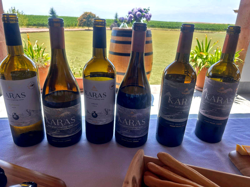 Karas, una selezione dei vini degustati