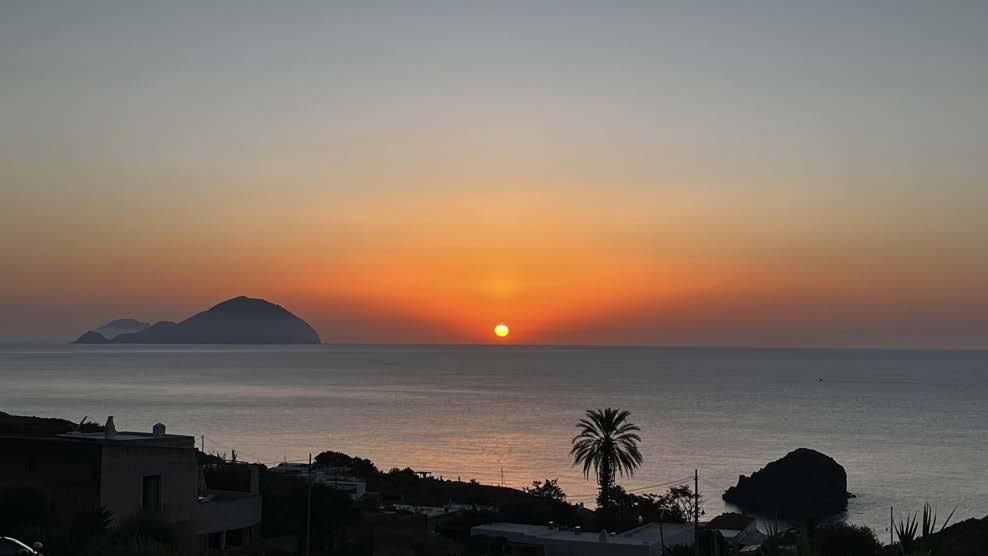 Il tramonto a Pollara