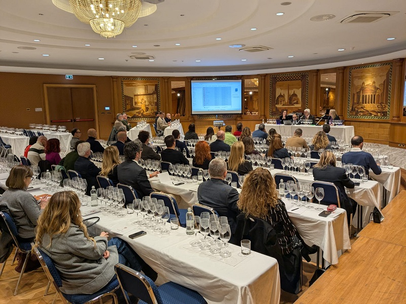 La sala di degustazione