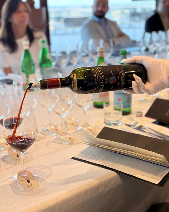 Il servizio del vino