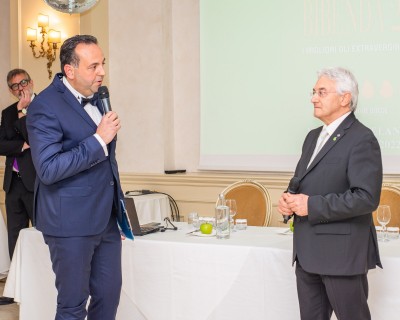 I Presidenti della Fondazione Italiana Sommelier dell’Abruzzo, Daniele Erasmi e Paolo Zazza I Presidenti della Fondazione Italiana Sommelier dell’Abruzzo, Daniele Erasmi e Paolo Zazza