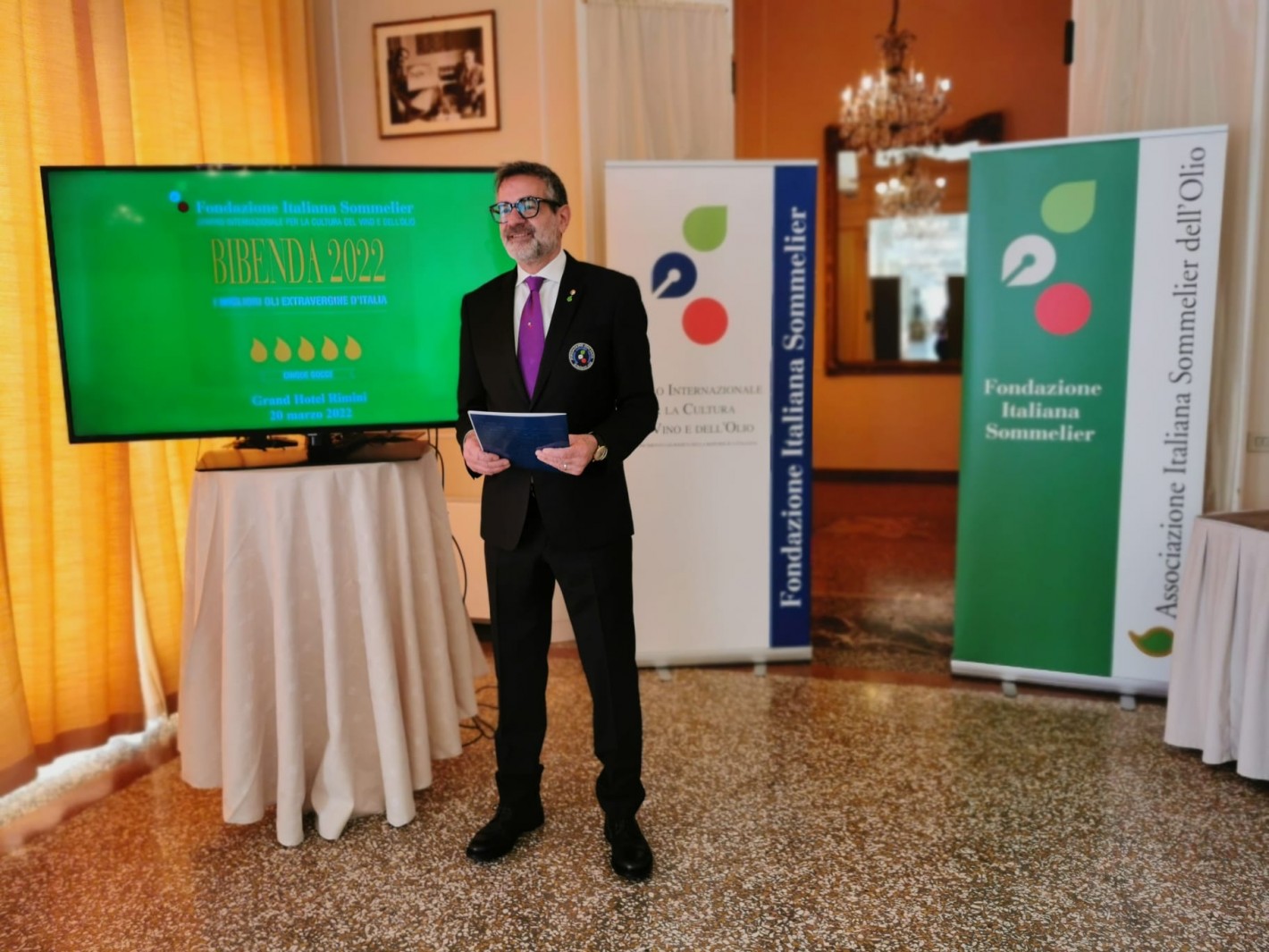 Maurizio Saggion, Presidente Fondazione Italiana Sommelier nella regione Emilia-Romagna