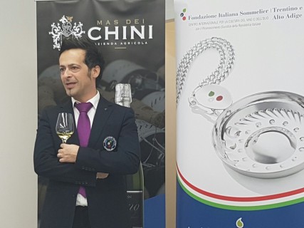 Raffaele Fischetti Presidente della Fondazione Italiana Sommelier Trentino Alto Adige