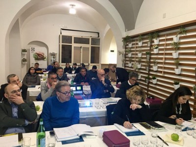 Gli allievi del 1° Corso per Sommelier dell’Olio della Fondazione Italiana Sommelier a Catania