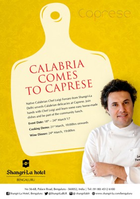 Calabria food promotion