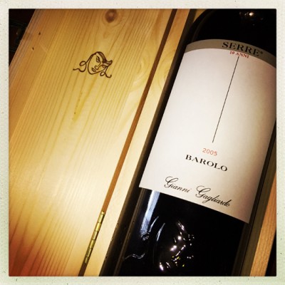 Barolo Serre 10 anni 2005 di Poderi Gianni Gagliardo