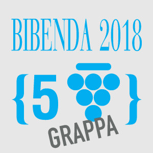 BIBENDA 2018 / 5 Grappoli Grappa