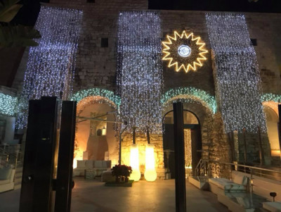 Il mare d’inverno / Ristorante Le Lampare al Fortino.