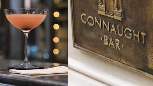 È tempio di mixology / Il Connaught Bar a Londra