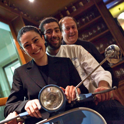 Valentina, Valerio e papà Lanfranco