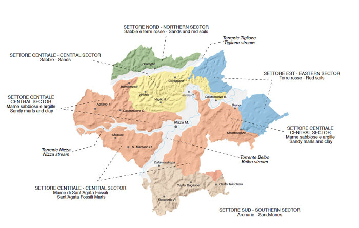 L'Associazione Produttori del Nizza presenta la propria Mappa.