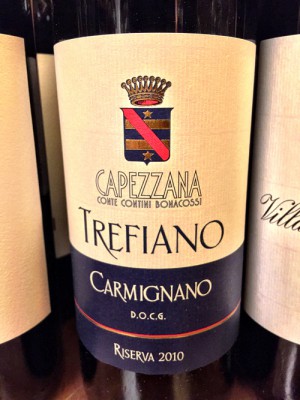 A tavola con il produttore / Trefiano Carmignano Riserva