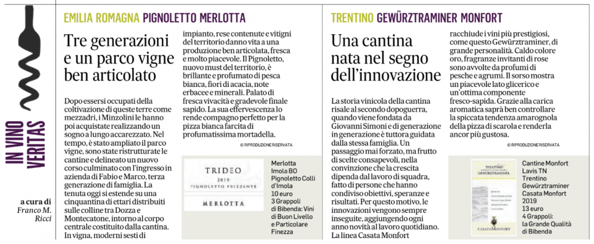 Il Messaggero del 27 aprile 2021