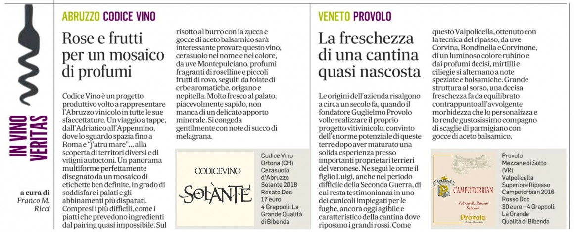 Il Messaggero del 28 settembre 2021