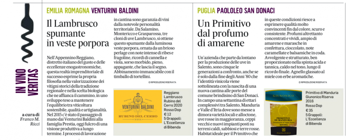 Il Messaggero del 9 novembre 2021