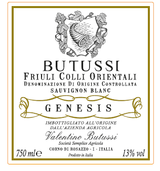Valentino Butussi - Friuli Colli Orientali Sauvignon Genesis 2019
