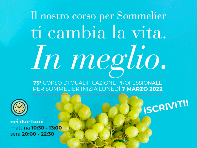 73° Corso di Qualificazione Professionale per Sommelier