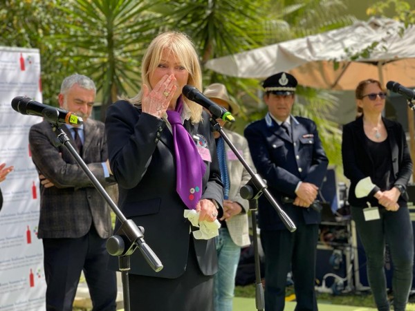 L'emozione di Daniela Scrobogna, responsabile della Didattica della Fondazione Italiana Sommelier