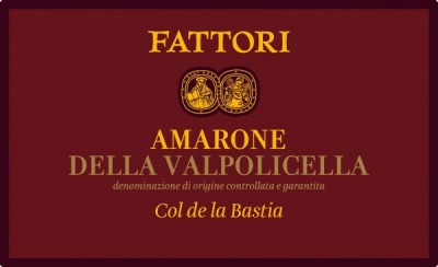 Fattori - Amarone della Valpolicella Col de La Bastìa 2017