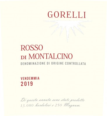Giuseppe Gorelli - Rosso di Montalcino 2019 Giuseppe Gorelli - Rosso di Montalcino 2019