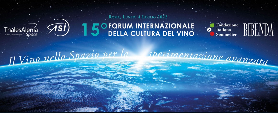 15° Forum Internazionale per la Cultura del Vino 15° Forum Internazionale per la Cultura del Vino