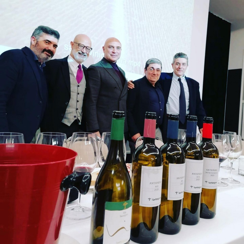 da sinistra Roberto Dragoni, Luciano Mallozzi, Luca D'Attoma, Piero Prenna e Marco Tamagnini