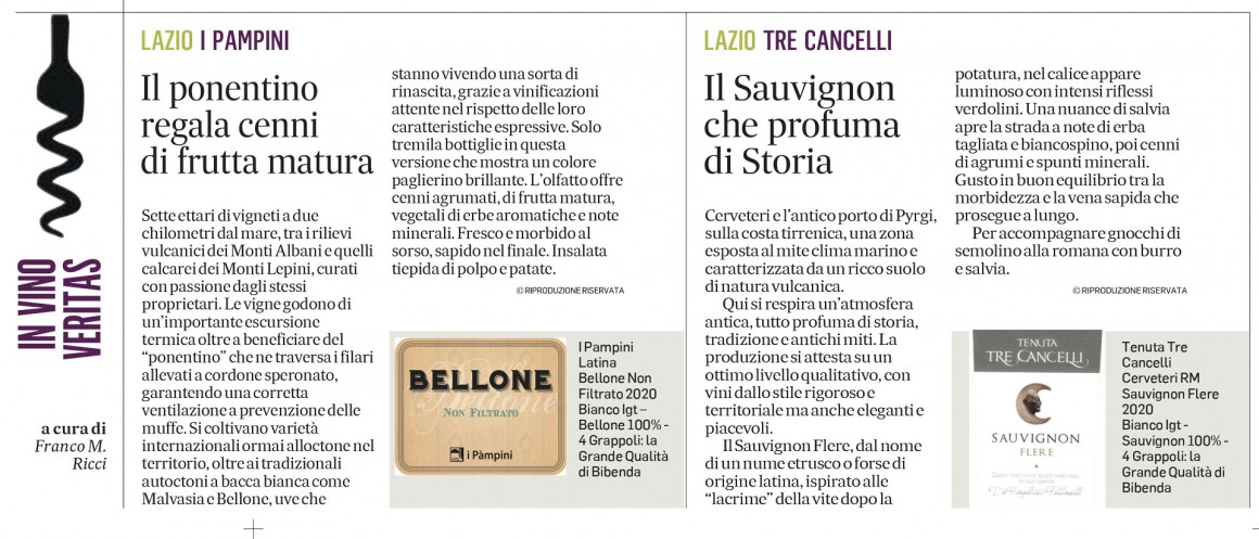 Il Messaggero del 9 agosto 2022